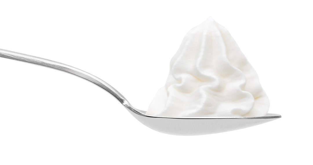 Cream for whipping machine