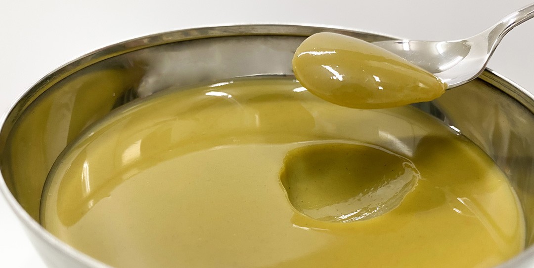 Pistachio glaze