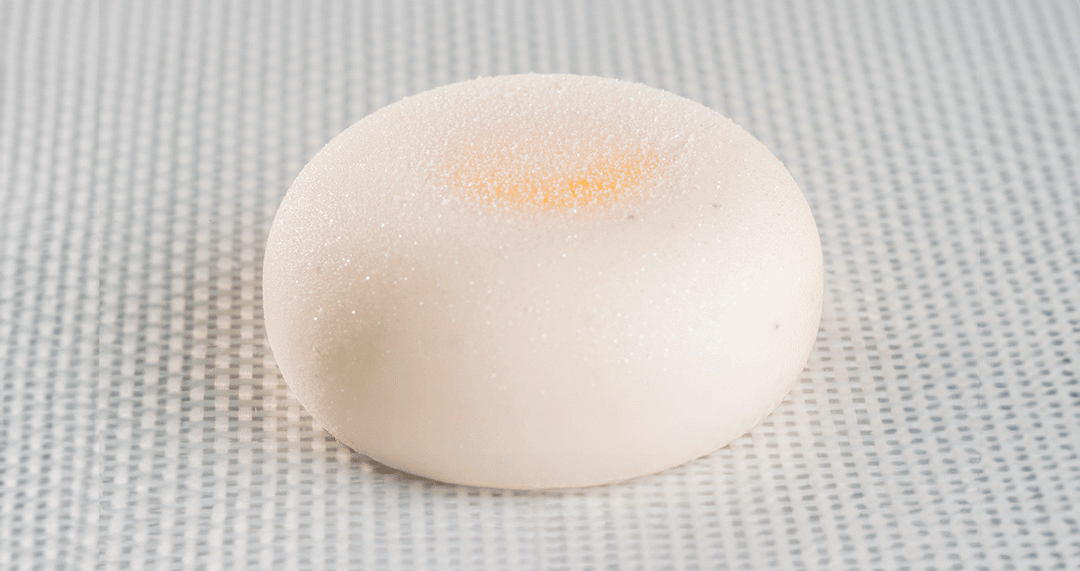 Iced almond biscuit